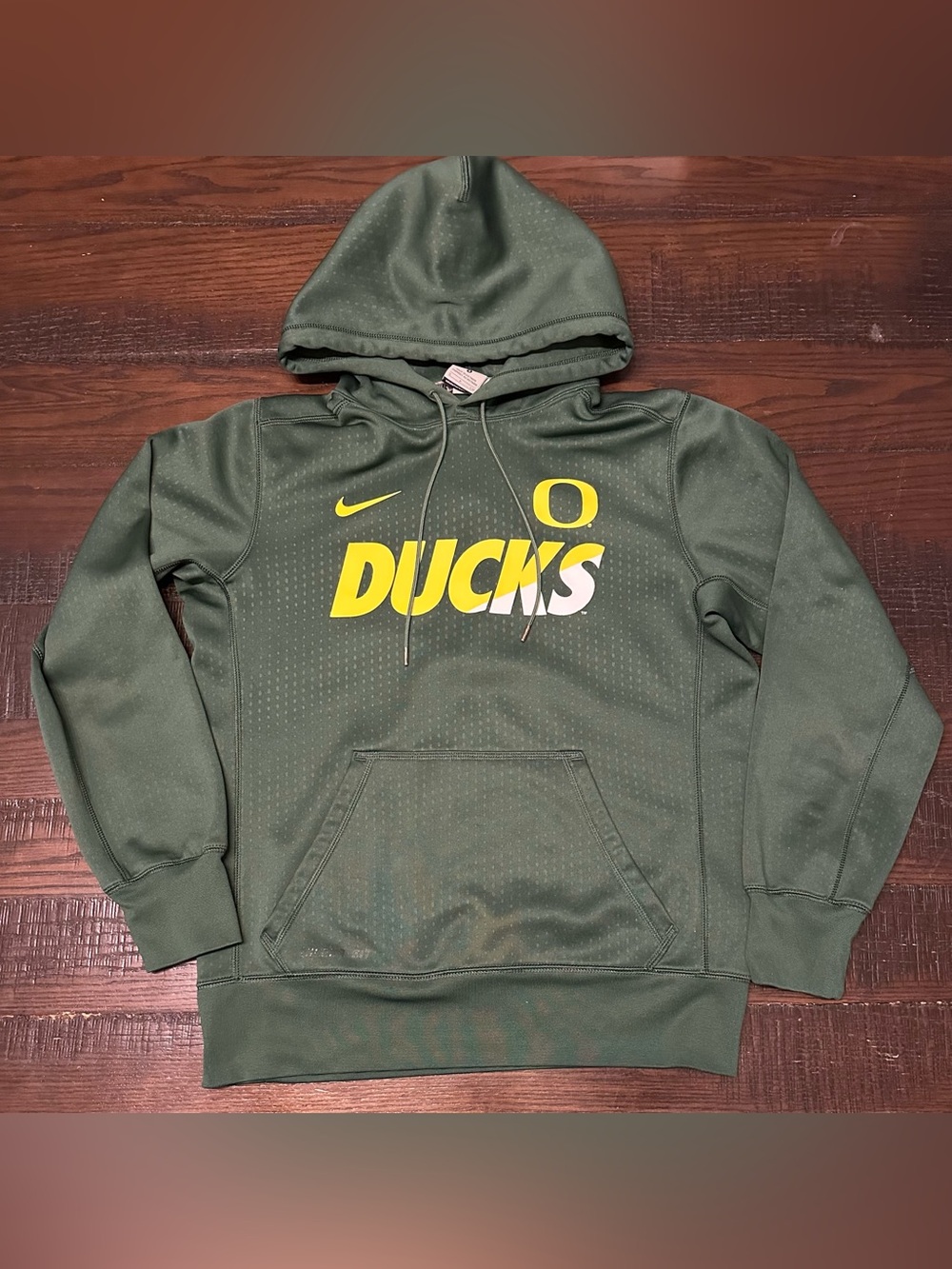 Nike Oregon Ducks Therma-FIT hoodie Sweatshirt Pullover Size Small
